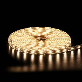 

1M to 25M SMD5050 AC220V LED Strip with EU Plug Waterproof Warm White Strip IP65 LED strip Light Cold White Light Strip