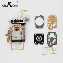 KELKONG Carburetor 10mm Carb Kit Walbro WYJ-138 PMW part 4088 fit for Mini Moto 33CC 36CC Kragen Zooma Gas Scooter Pocket Bike