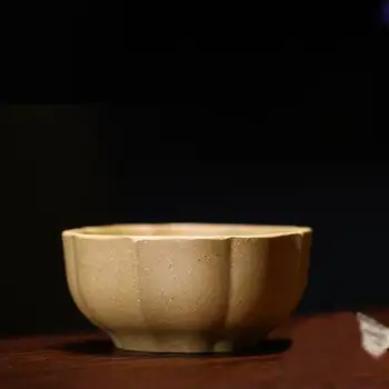 

1pcs 75ml Yixing teapot tea with a piece of mud tea cups exquisite small mouth cups flower mug