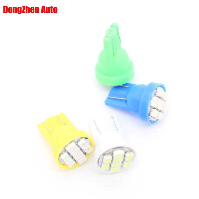 

Dongzhen LED Car T10 W5W 8 Lamp 3528 192 168 194 Interior Light Source Packing Cargo Stop Lamp Pathway Reading Car Styling 2pcs