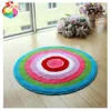 DIY Mat Needlework Kit Unfinished Crocheting Rug Yarn Cushion Embroidery Carpet diy rug carpet kits floor mat round color ► Photo 1/6