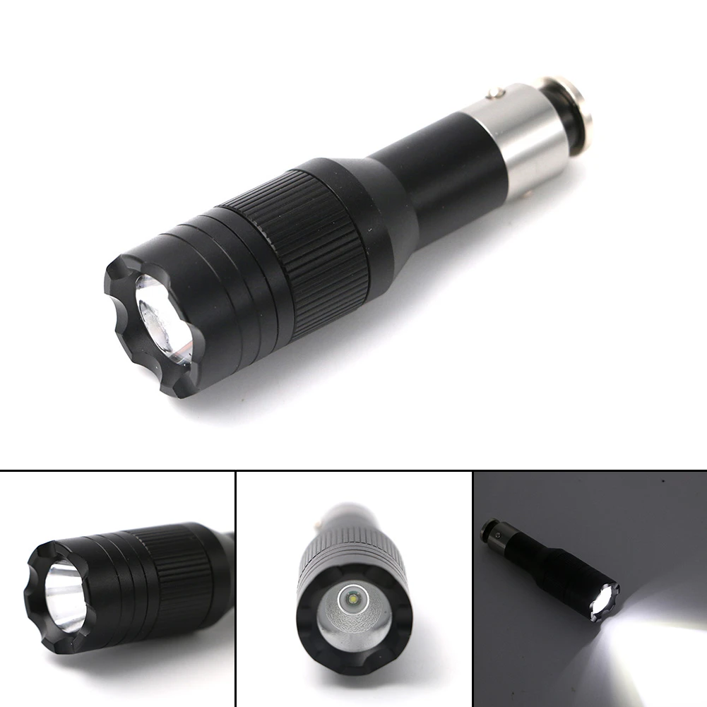 DANFENG 1pcs Mini Lampe de Poche de Lampe de Poche de Voiture de Voitures de Voiture à LED à LED Rechargeable