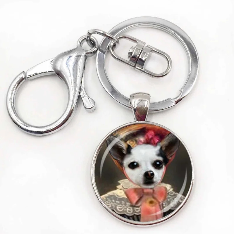 10silver keychain.