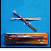 VETUS 34A-SA нержавеющая сталь tweezers сверхтонкие высокой точный пинцет