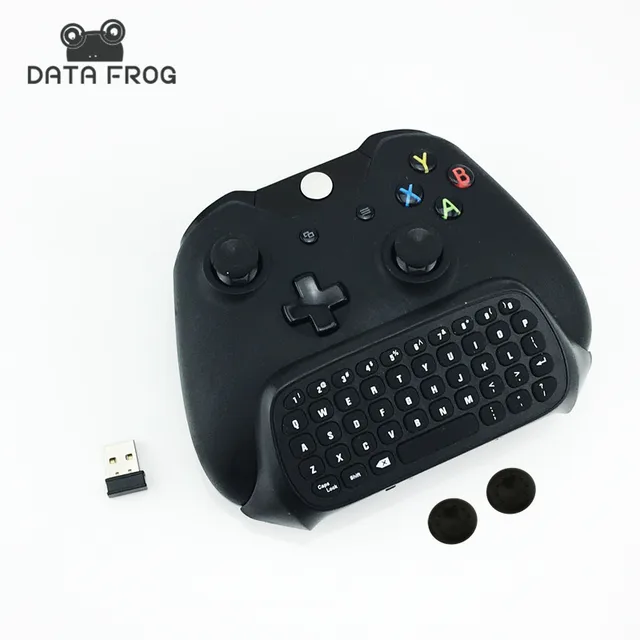 Best Price New 2.4G Mini Wireless Chatpad Message Keyboard for Microsoft Xbox One Controller with 3.5 Audio Jack for Xbox one 3.5 Keyboard