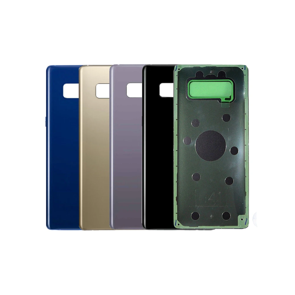 

Single Logo Back Battery Cover Door Rear Glass Housing Case for Samusng Galaxy Note 8