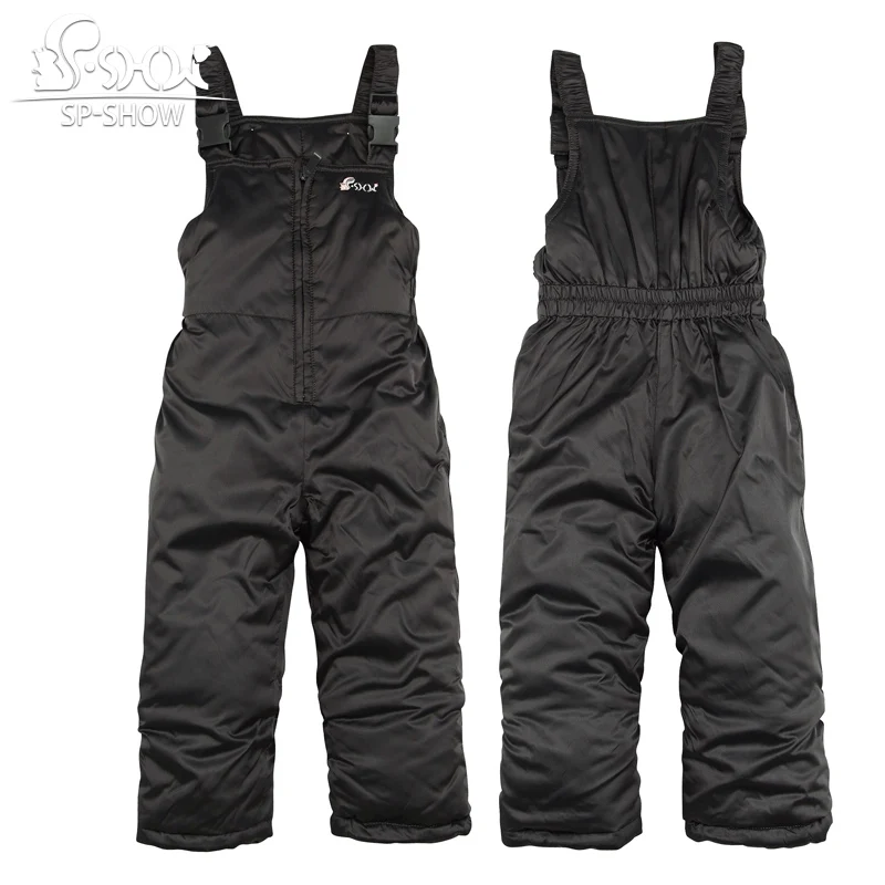 Children overalls children men and women zipper fly solid straight cotton unisex 9214k