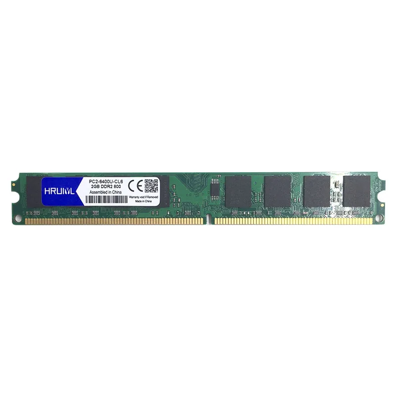 HRUIYL PC Оперативная память DDR2 800 667 1 GB 533 Mhz 2 ГБ 4 ГБ памяти Memoria модуль настольный компьютер PC2-4200U PC2-5300U PC2-6400U 2G DDR 2 4G