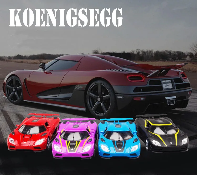 1/32 Diecasts& игрушечные транспортные средства Koenigsegg супер модель автомобиля со звуком и светильник коллекция автомобиля игрушки для мальчика Детский подарок brinquedos