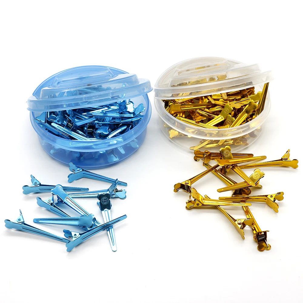 50 Piece High Quality Mini Aluminum Clip For Hair Heat Resistant Metal