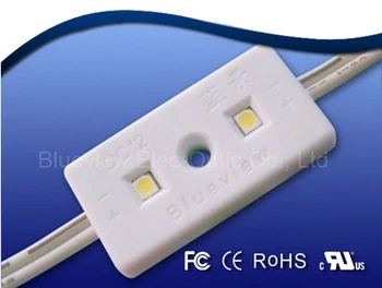 

Non water proof slim led module, UL listed Epistar 2 3528 for led sign ,PVC Housing 5 years guarantee ,white color