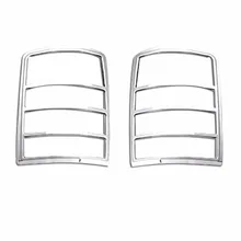 Chrome Tail Light Bezel Trim Cover for 2008-2012 Jeep Liberty