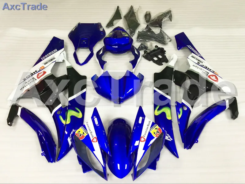 

Motorcycle Fairings Kits For Yamaha YZF600 YZF 600 R6 YZF-R6 2006 2007 06 07 ABS Injection Fairing Bodywork Kit Blue White A888