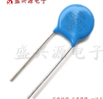 

100pcs/lot varistor 10D431K 430V piezoresistor 10D431 New original