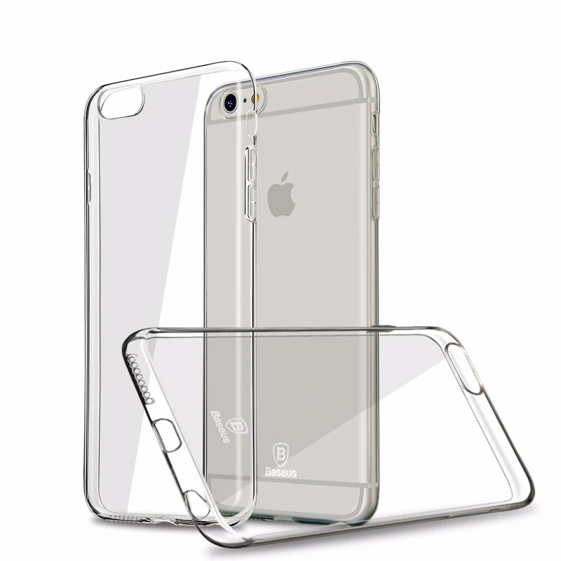 

Silicone Case For Apple iPhone 6 6S Luxury Clear Soft TPU Silicon Mobile Phone Case Cover For iPhone 6 / 6S Plus Coque