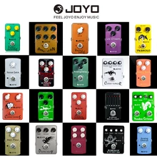 JOYO серия гитарных педалей Deluxe Crunch/Voodoo Octave/Digital Delay/Overdrive/Phaser/CHORUS/Distortion/FLANGER Effect Pedal