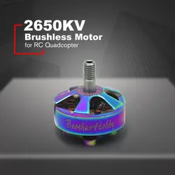 Brotherhobby возвращающийся R6 2306 2650KV 4-5 s безщеточный для радиоуправляемой камеры Drone FPV гоночный Квадрокоптер планер Plane запасных Запчасти