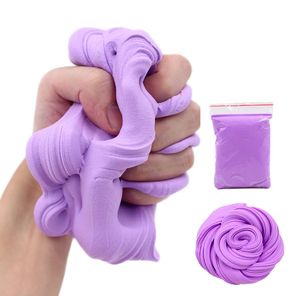 

Addition Slime Fluffy Slime Cloud Slime Modeling Clay Glue Slime Toy for Kids Children Antistress Reliever Lizun Floam for Kid E