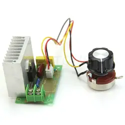 4000 Вт высокомощный Тиристор электронный регулятор напряжения регулятор скорости Регулятор W315