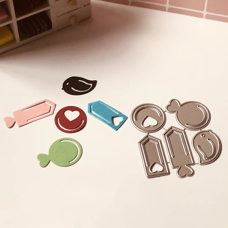 

Heart Tag Metal Cutting Dies Stencils New 2018 for DIY Scrapbooking Album Paper Card Decorative Craft Embossing Die Cuts