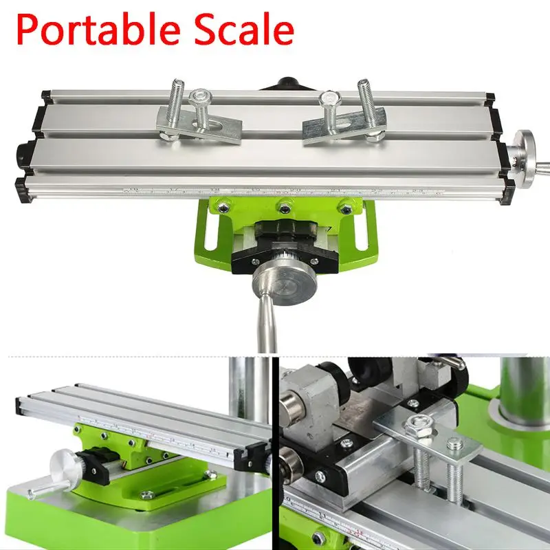 Mini mesa multifuncional máquina de trituração furadeira