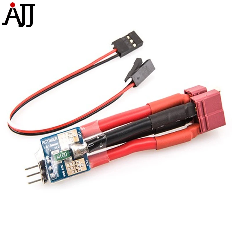Rctimer 2 в 1 90A датчик напряжения тока T Plug XT60 Kit 150 мм UART 3 контактный кабель для MultiWii APM