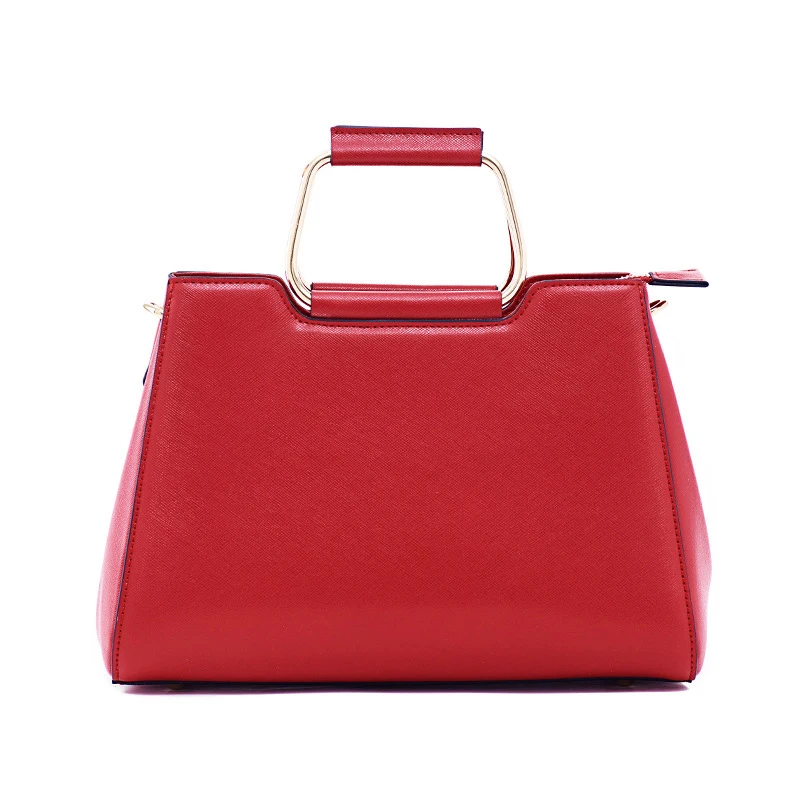 

LOEIL Women's bag solid color bag female 2018 new fashion new handbag leather