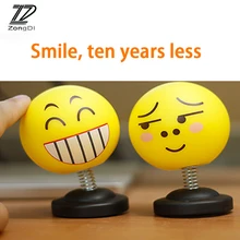 ZD автомобиля стакан выражение лица встряхнуть Кукла ювелирные наклейки для Skoda Octavia A5 A7 2 Fabia Yeti BMW E60 F30 x5 E53 Inifiniti Q50