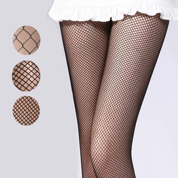 NEW Women Sexy Fishnet Stockings Net Pantyhose Ladies Mesh Lingerie Thigh High Stockings for Female