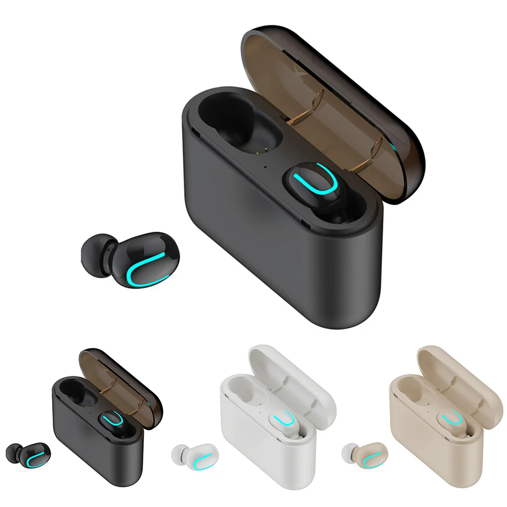 Настоящие спортивные наушники портативные TWS Mini Bluetooth 5 0 игровые беспроводные