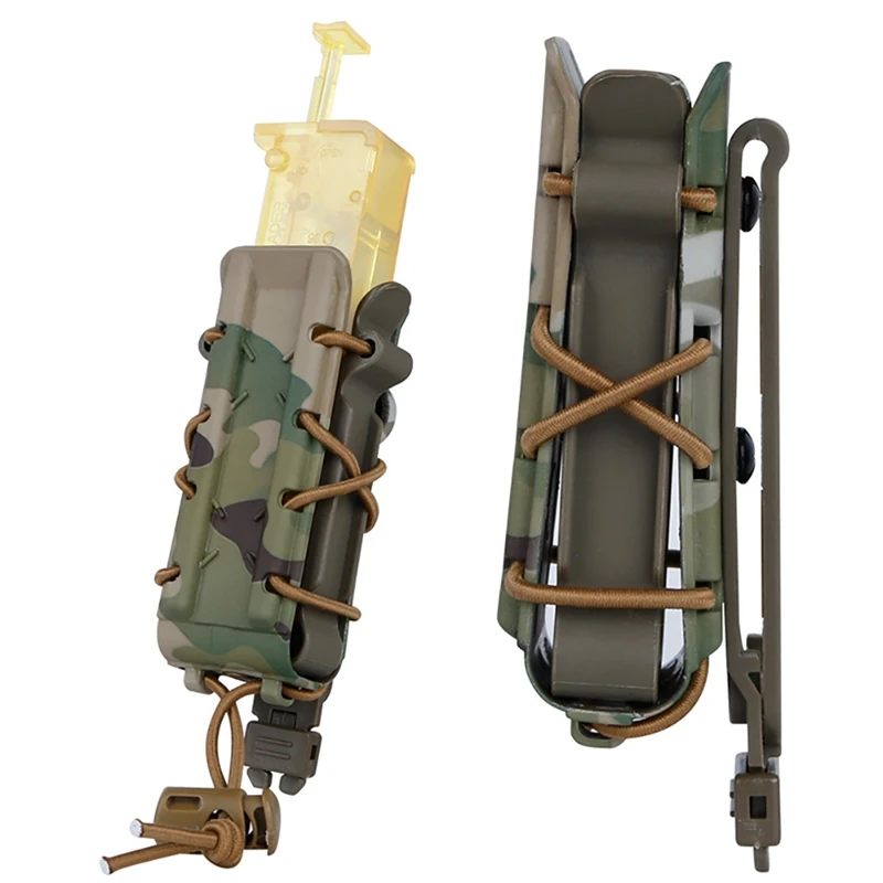 

hunting molle Magazine Pouch Holder Quick Release Sport Bags Clip Box Carrier Hunting Accessories For 9mm/45APS