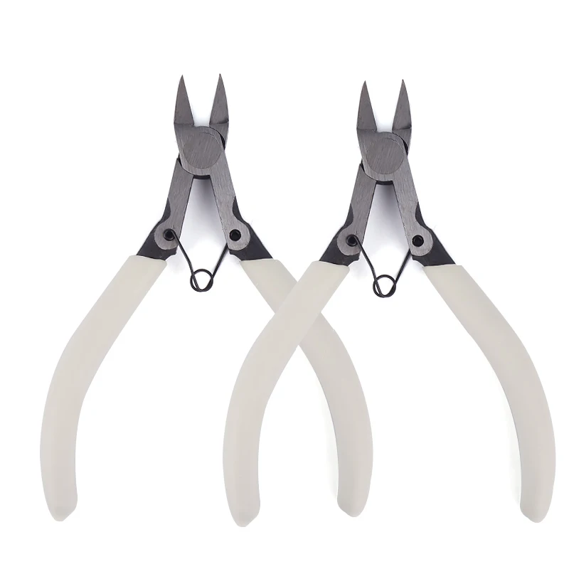 

2pcs Plastic Cutting Pliers Electrical Wire Cutting Side Cable Cutters CR-V Outlet Clamp For Electrician Model pliers Hand Tools