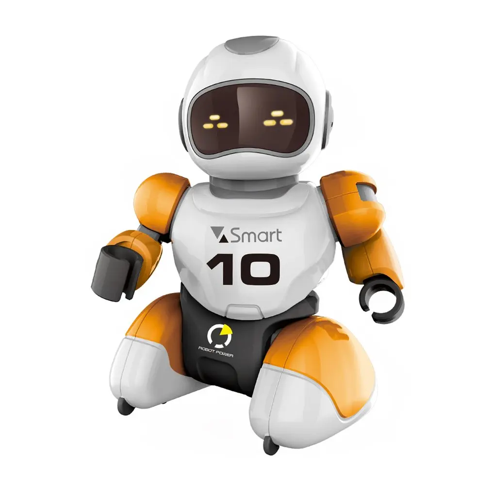 Kawaii мультяшный умный игровой футбольный робот, игрушки с дистанционным управлением, Электрический Поющий танцевальный футбольный робот для детей, детские игрушки