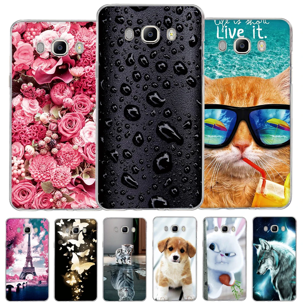 Koop Voor Samsung Galaxy J7 2016 Cover Case fundas voor Samsung Galaxy J7 2016 J710F Cover mobiele Gevallen voor Samsung J7 2016 Telefoon Case