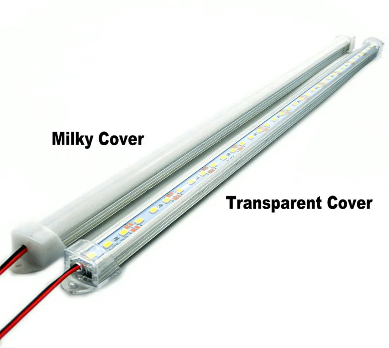 1 шт./светодиодный бар огни DC12V 5630 Светодиодный жесткий полосы 30 см светодиодный трубки с U алюминиевый корпус+ крышка ПК