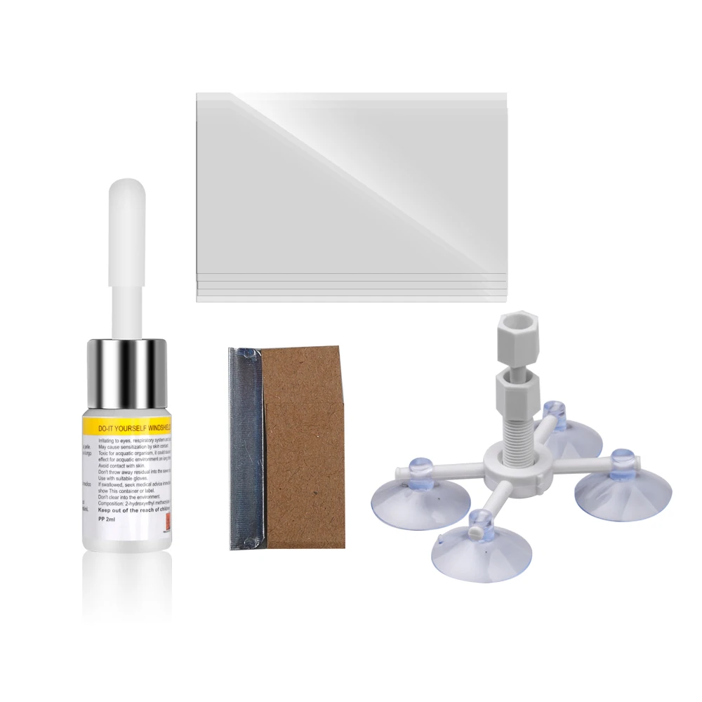 

Professional Auto Car Glass Window Repair Tools Set DIY Car Windshield Repair Kit Tool Windscreen Crack Scratch Restore Resin