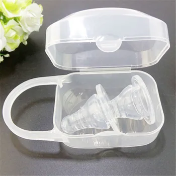 

Case Little Apple Shape Storage Box Transparent Portable Baby Infant Pacifier Nipple Travel