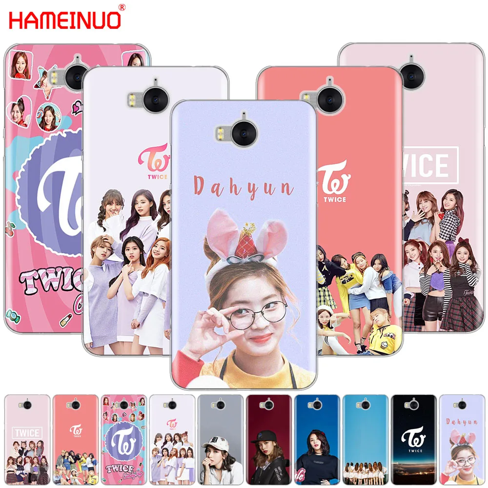 

HAMEINUO TWICE Kpop cell phone Cover Case for huawei honor 3C 4X 4C 5C 5X 6 7 Y3 Y6 Y5 2 II Y560 Y7 2017
