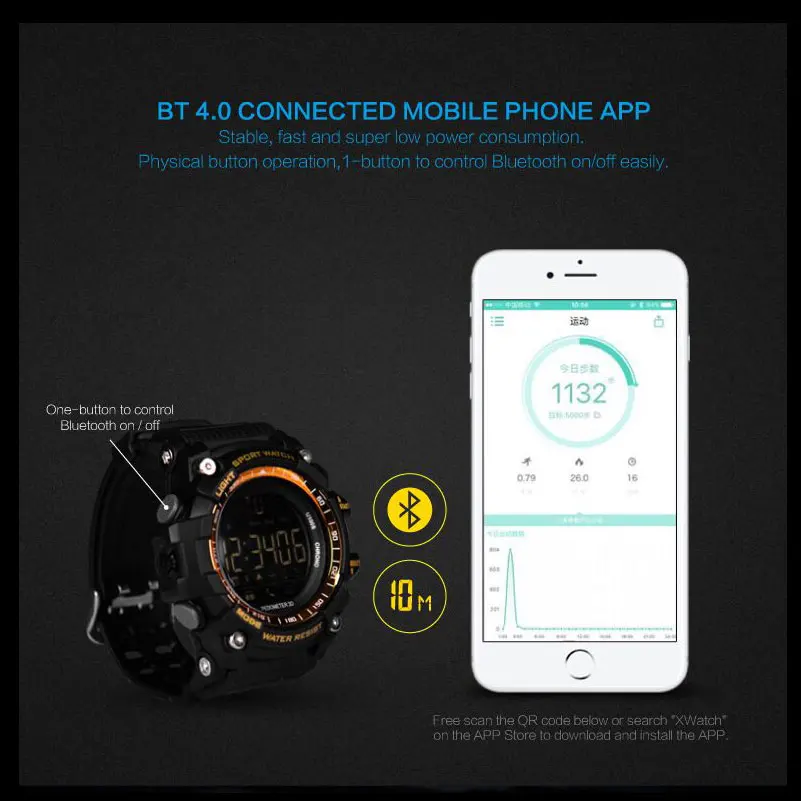Smart Watch Men Sport Wristband Digital Watches Bluetooth Pedometer Call Message Reminder Waterproof Smart Watch for IOS Android (27)