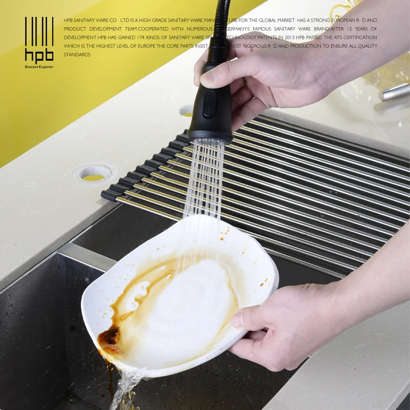 Hpb High Pressure Kitchen Sink Sprayer Pullout Nozzle Spray Hpb High Pressure Kitchen Sink Sprayer Pullout Nozzle Spray Head Faucet Replacement Accessories Tap Filter H7402 In