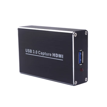 

Hot Video Capture USB 3.0 Capture HDMI Capture Video 1080P 60 FPS Drive-Free Capture Card Box for Windows Linux Os X System New