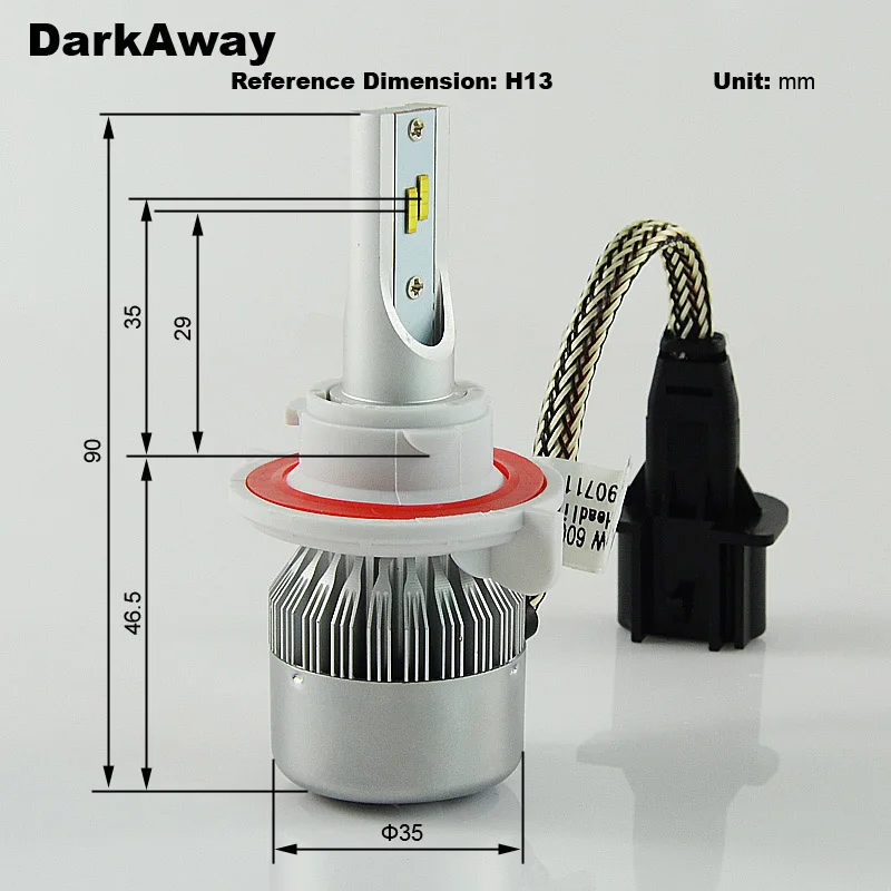 LED Car Headlight LH-C6F-H13- 8
