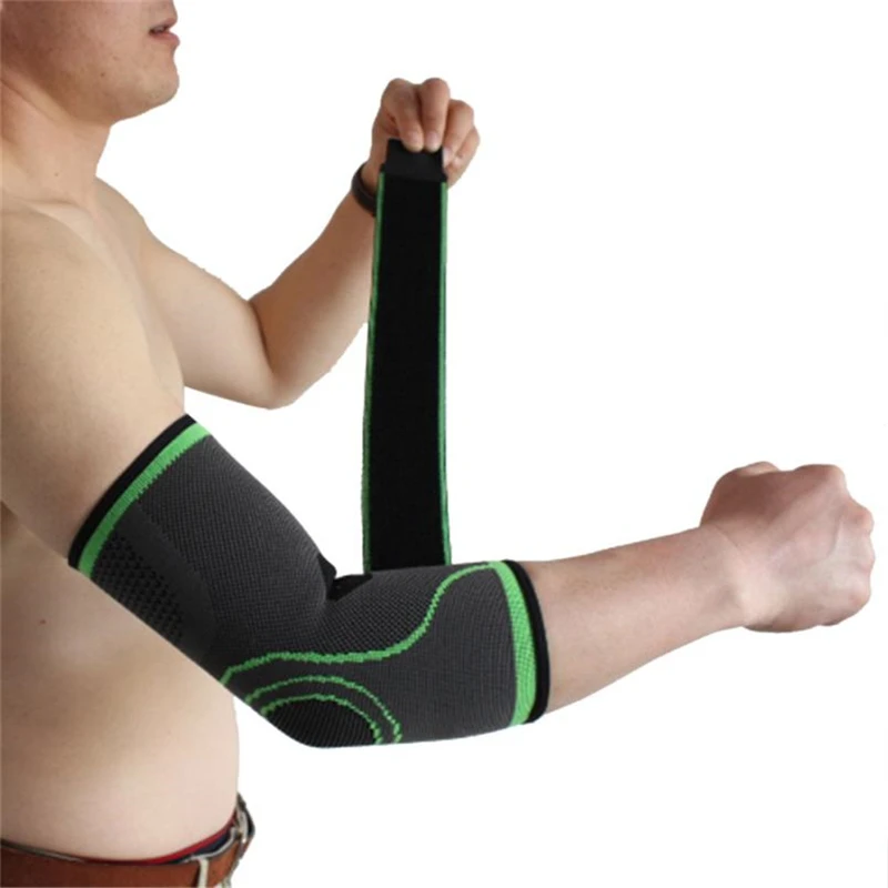 AT  Elastic bandage tennis elbow support protector basketball running volleyball Elastic Lightweight soft Sleeve C0510          07