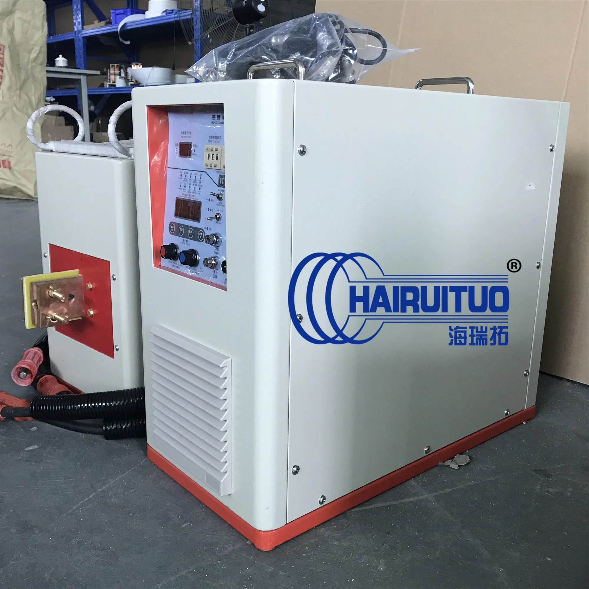 20KW induction heating machine for welding and quenching Ultrahigh frequency induction heater machine