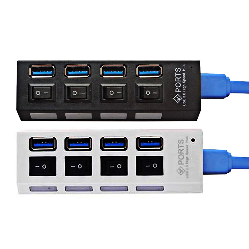 EASYIDEA мини концентратор USB 3 0 высокоскоростной 5 Гбит/с 4/7 портами Портативный Micro с
