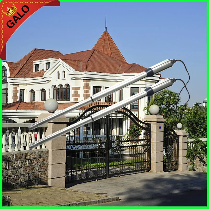 20W 17V Solar Panel Power System Linear Actuator Swing steel wooden Gate Opener Motor(photocell+lamp button gsm optional) DC24V
