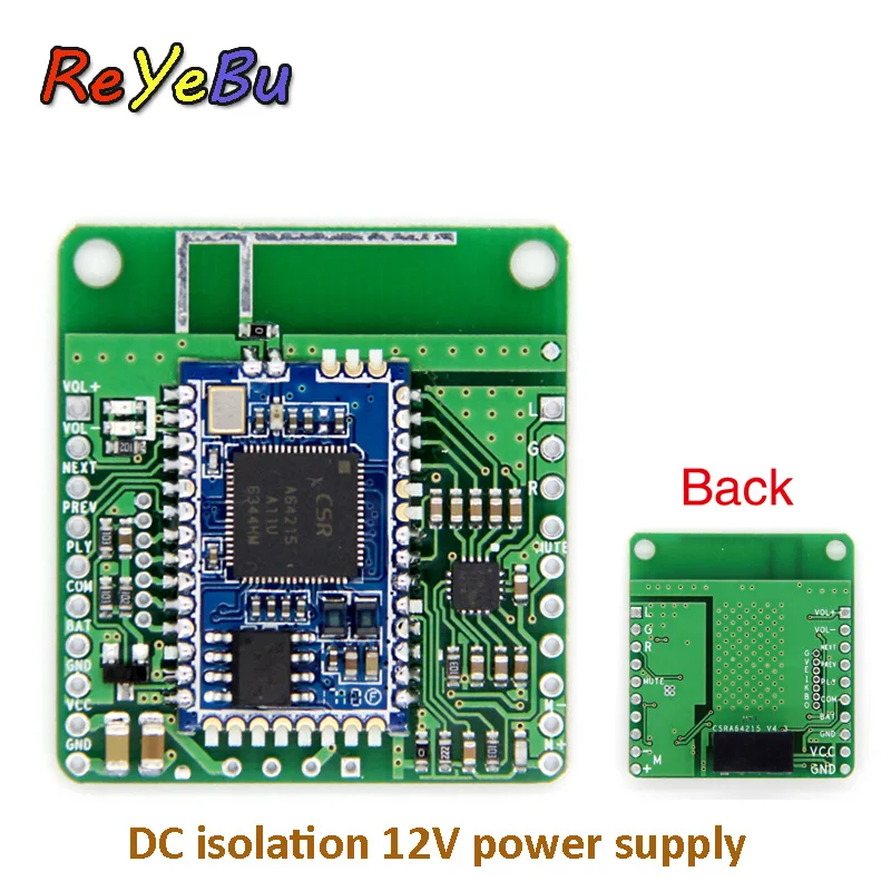 12 В постоянного тока CSRA64215 APTXLL музыка без потерь hifi Bluetooth 4 2 плата приемника TWS