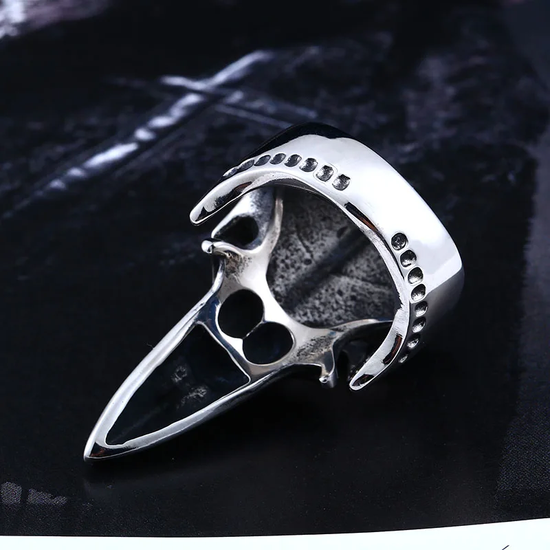 Beier new store 316L Stainless Steel ring high quality punk animal ring for men fashion jewelry LLBR8-287R US size