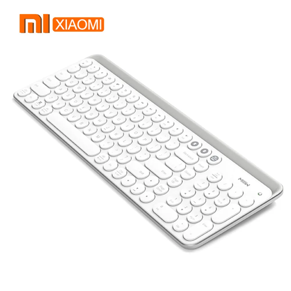

Xiaomi Mijia Bluetooth Dual Mode Keyboard 2.4GHz Wireless Connection 10m Available 104 Keys Multi System Compatible Smart Home