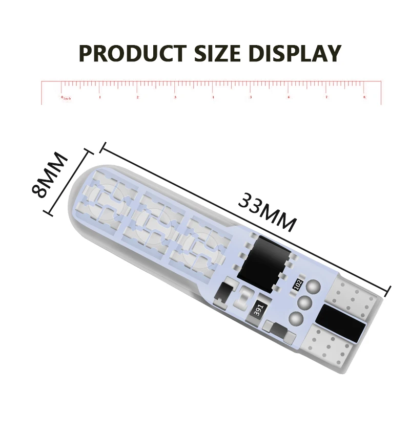 RGB T10 W5W Led 194 168 SMD Автомобильная Лампа для чтения габаритный свет RGB лампа Canbus 12 В для BMW e36 e39 e46 e60 e90 f10 автомобильные аксессуары